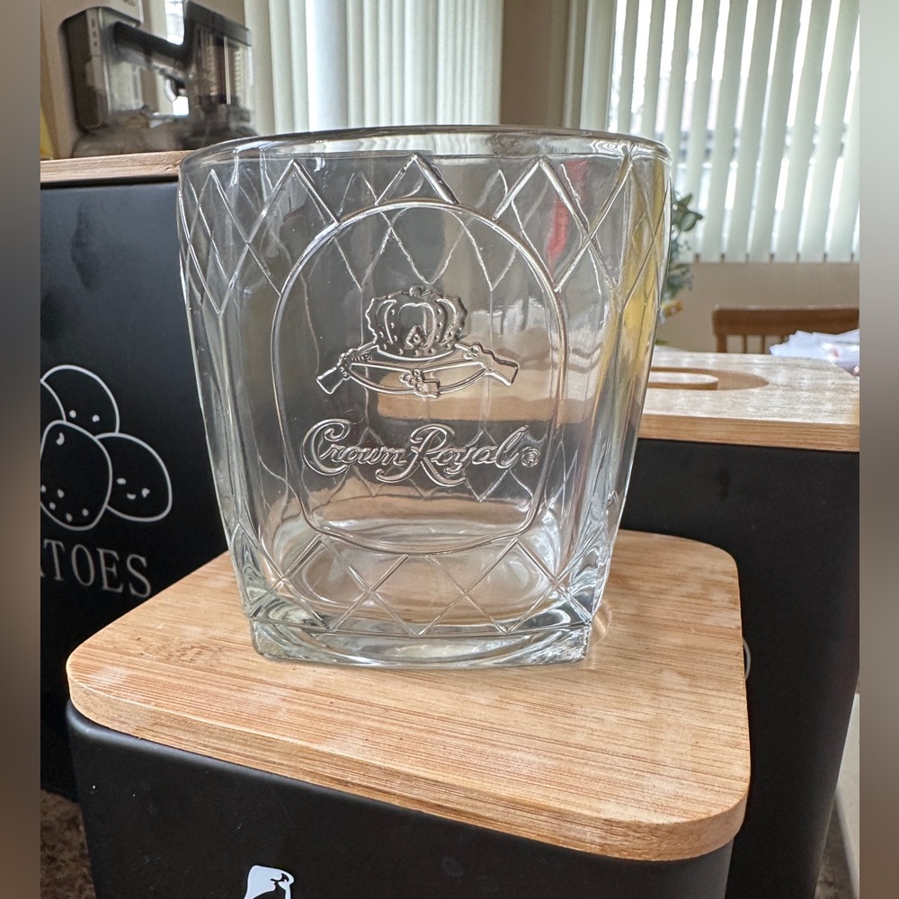 Crown Royal Rocks Glass EUC